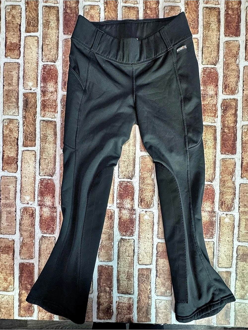 Kerrits Performance Knee Patch Pocket Tight Black XL
